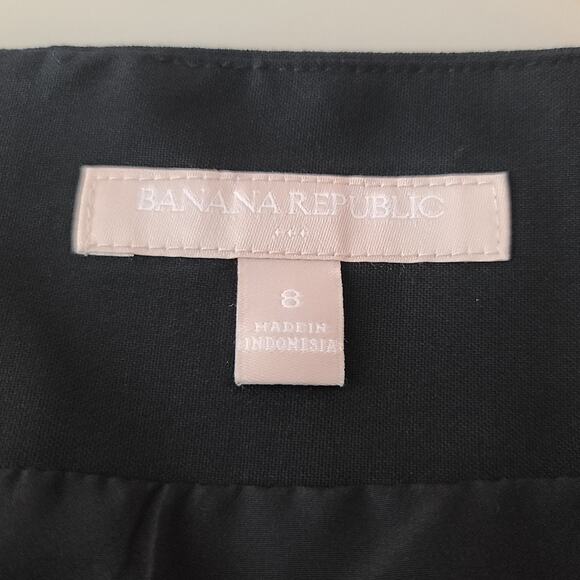 Banana Republic black career pencil skirt - 8 - Picture 2 of 4